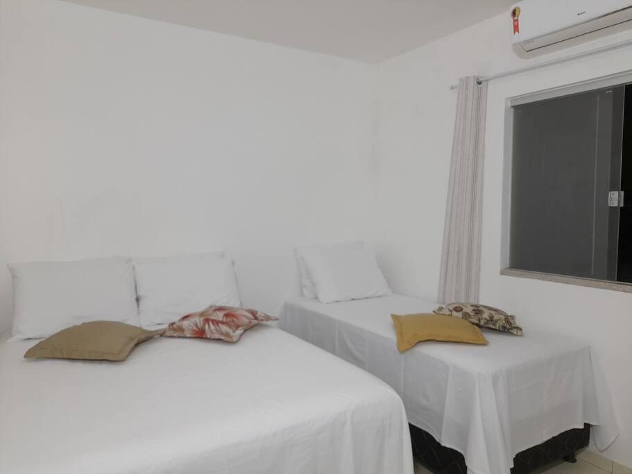 Apartamento Praia Coroa Vermelha Com Churrasqueira Санта-Крус-Кабралия Экстерьер фото